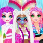 Miss Charming Unicorn Hairstyle igra online - igraj besplatno
