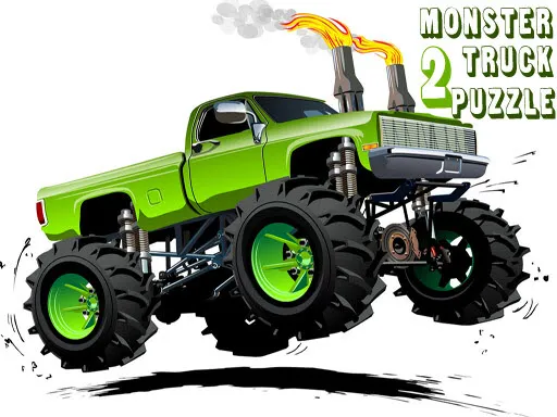 Monster Truck Puzzle 2 igra online - igraj besplatno