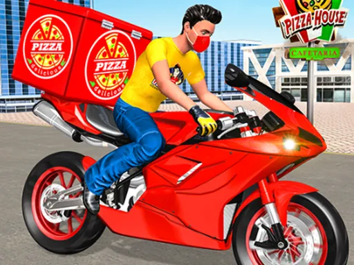 Moto Pizza Delivery igra online - igraj besplatno