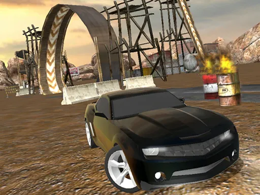 Muddy Village Car Stunt igra online - igraj besplatno