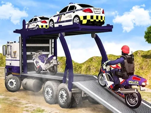Offroad Police Cargo Transport igra online - igraj besplatno