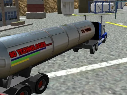 Oil Tanker Transporter Truck igra online - igraj besplatno