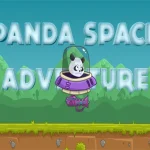 Panda Space Adventure igra online - igraj besplatno