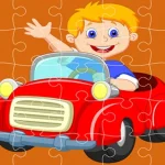 Pedal Cars Jigsaw igra online - igraj besplatno