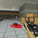 Pixel Apocalypse Shooting Zombie blocky combat igra online - igraj besplatno