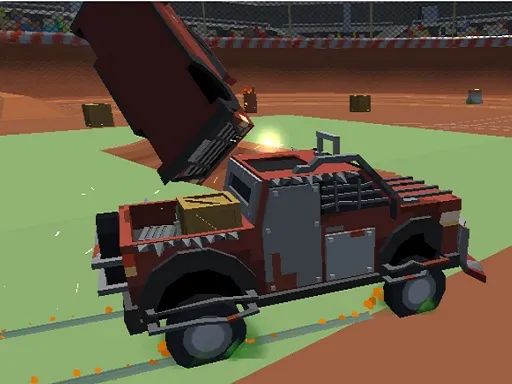 Pixel Car Crash Demolition v1 igra online - igraj besplatno