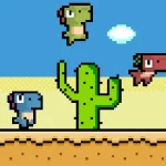 Pixel Dino Run igra online - igraj besplatno