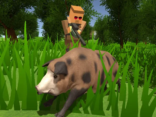 Pixel Hunting.IO igra online - igraj besplatno