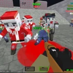 Pixel Wars Apocalypse Zombie blocky combat igra online - igraj besplatno