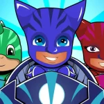 Pj masks kids Car Racing 3d igra online - igraj besplatno