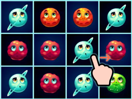 Planets Match 3 igra online - igraj besplatno