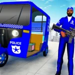 Police Auto Rickshaw Drive igra online - igraj besplatno