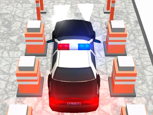 Police Cars Parking igra online - igraj besplatno