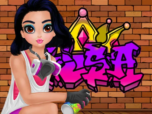 Princess Cool Graffiti igra online - igraj besplatno