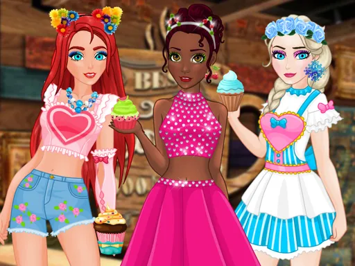 Princess Cupcake igra online - igraj besplatno