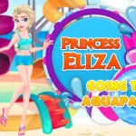 Princess Eliza Going To Aquapark igra online - igraj besplatno