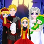 Princess Family Halloween Costume igra online - igraj besplatno