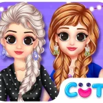 Princess Stripes Vs Dots igra online - igraj besplatno