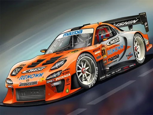 Race Car Slide igra online - igraj besplatno