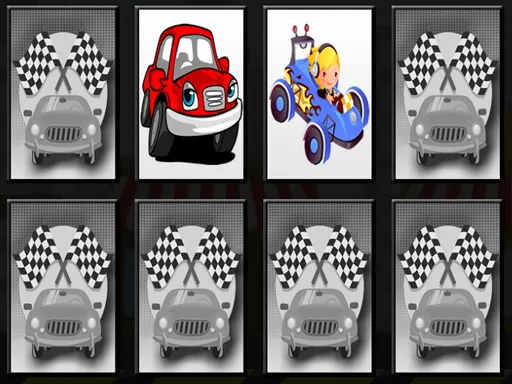 Racing Cars – Memory Game igra online - igraj besplatno