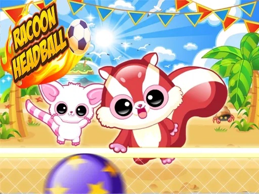 Racoon Headball igra online - igraj besplatno
