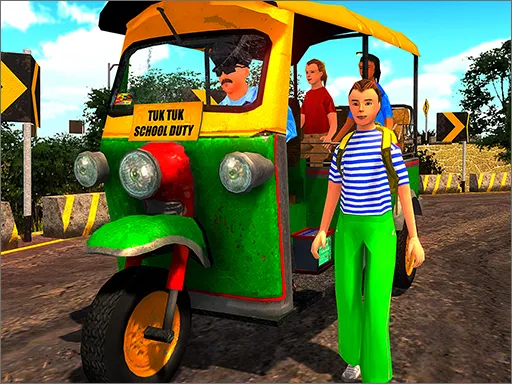 Rikshaw Tuk Tuk Driver igra online - igraj besplatno