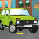 Russian Cars Differences igra online - igraj besplatno