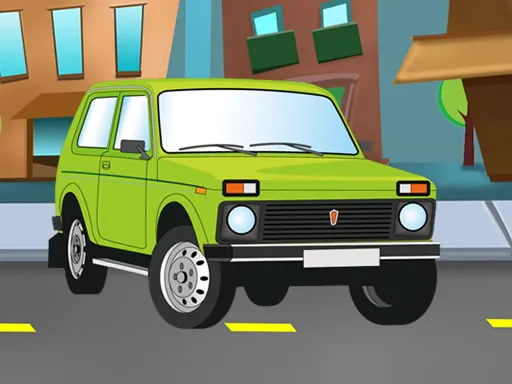 Russian Cars Differences igra online - igraj besplatno
