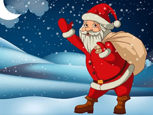 Santa Claus Gift Bag Jigsaw igra online - igraj besplatno
