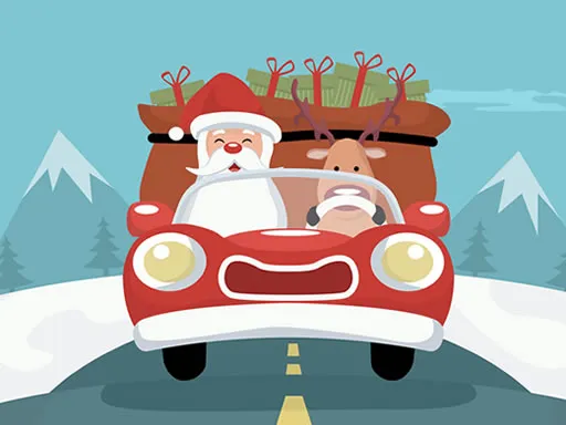 Santa Giving Presents Jigsaw igra online - igraj besplatno