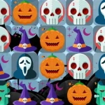 Scary Halloween Match 3 igra online - igraj besplatno
