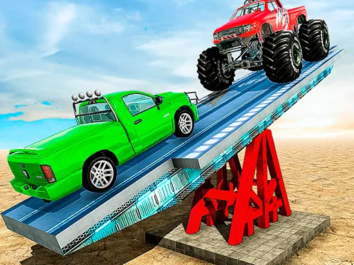 SeeSaw Ramp Car Balance Driving Challenge igra online - igraj besplatno
