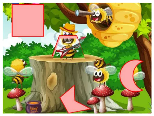 Shapes Jigsaw Insects igra online - igraj besplatno