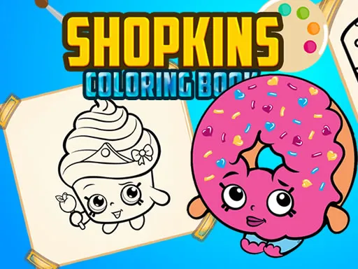 Shopkins Coloring Book igra online - igraj besplatno