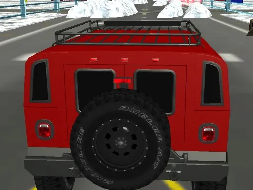 Snow Plow Jeep Driving igra online - igraj besplatno