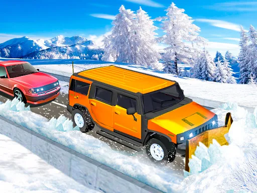 Snow Plow Jeep Simulator igra online - igraj besplatno