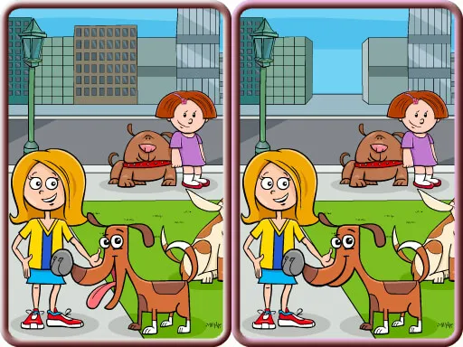 Spot The Difference City igra online - igraj besplatno
