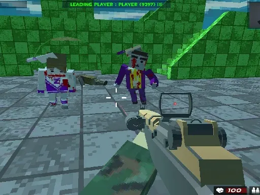 Survival Shooting Xtreme Crazy blocky Combat igra online - igraj besplatno