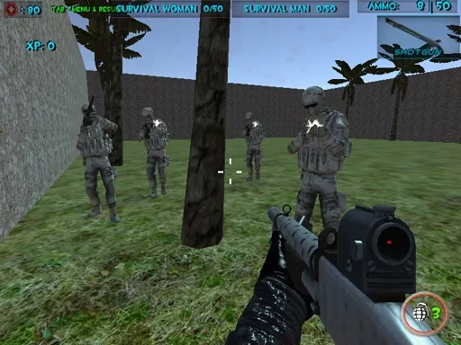 Survival Wave Zombie Multiplayer igra online - igraj besplatno