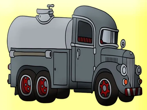 Tank Trucks Coloring igra online - igraj besplatno
