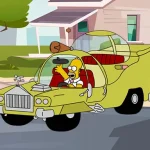 The Simpsons Car Jigsaw igra online - igraj besplatno