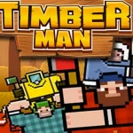 Timber Man Wood Chopper igra online - igraj besplatno