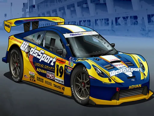 Toyota Racing Cars Jigsaw igra online - igraj besplatno