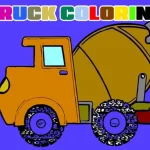 Trucks Coloring Book igra online - igraj besplatno