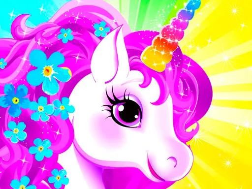 Unicorn Dress Up Girls igra online - igraj besplatno