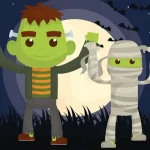 vampires-and-frankenstein-coloring