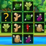 Vegetable Cards Match igra online - igraj besplatno