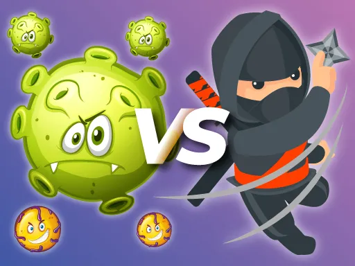 Virus Ninja 2 igra online - igraj besplatno