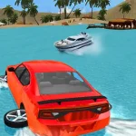 Water Slide Car Race igra online - igraj besplatno