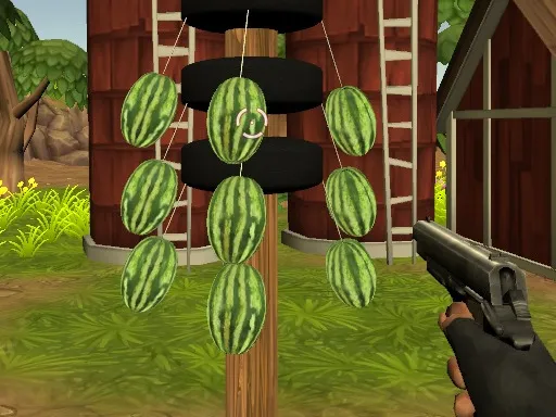 Watermelon Shooter igra online - igraj besplatno